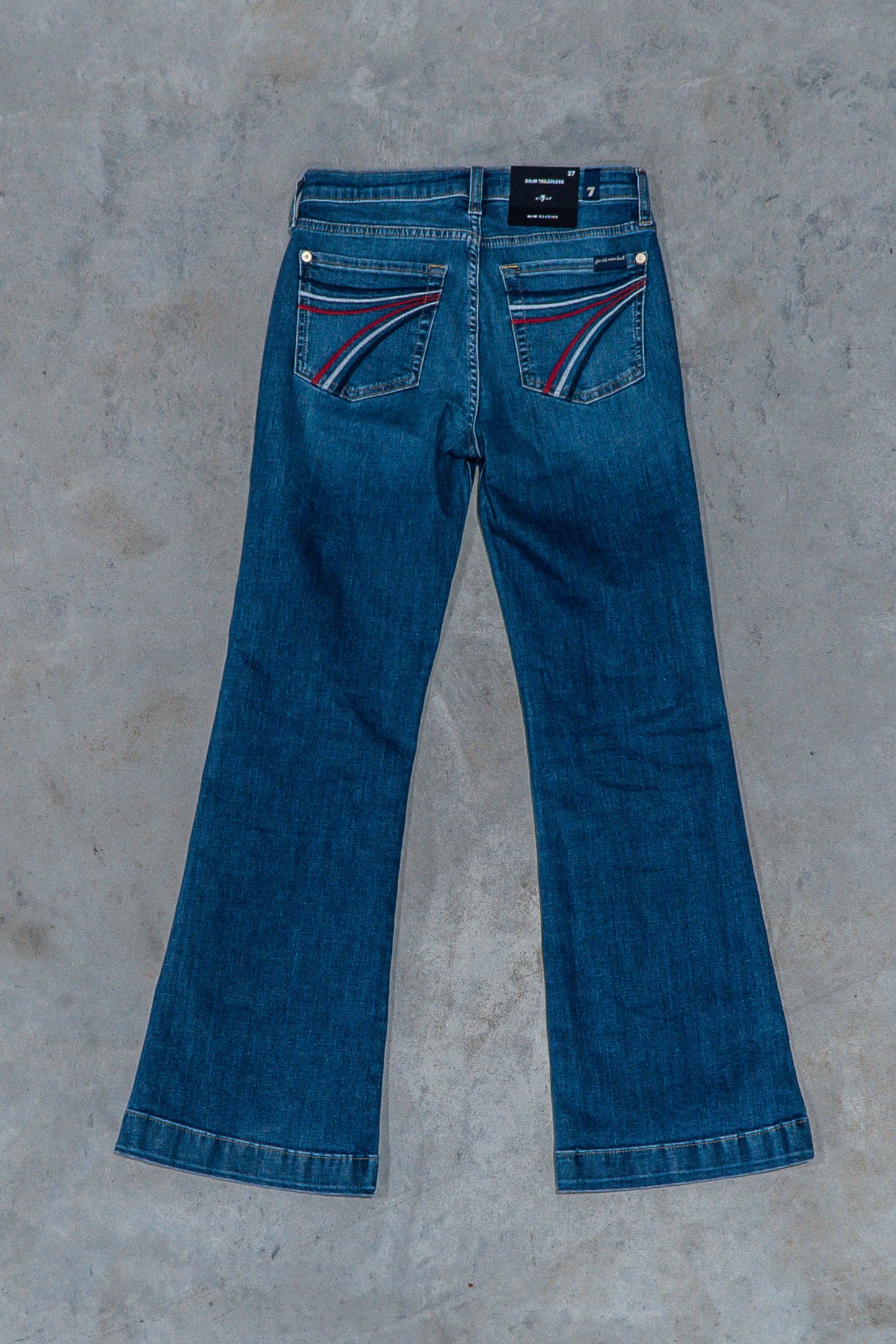 7 Jeans DOJO Red White & Blue