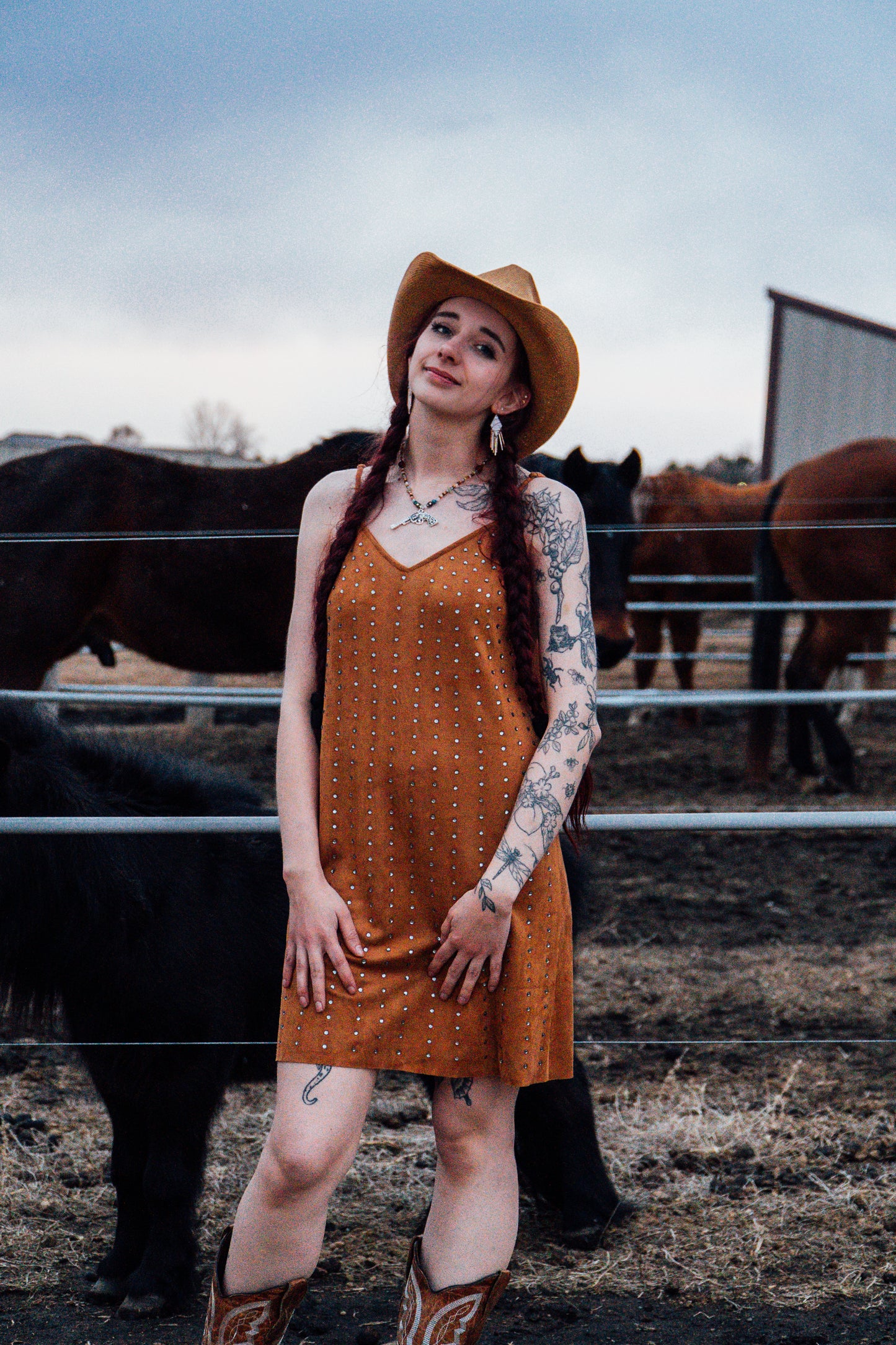 Rhinestone Dress