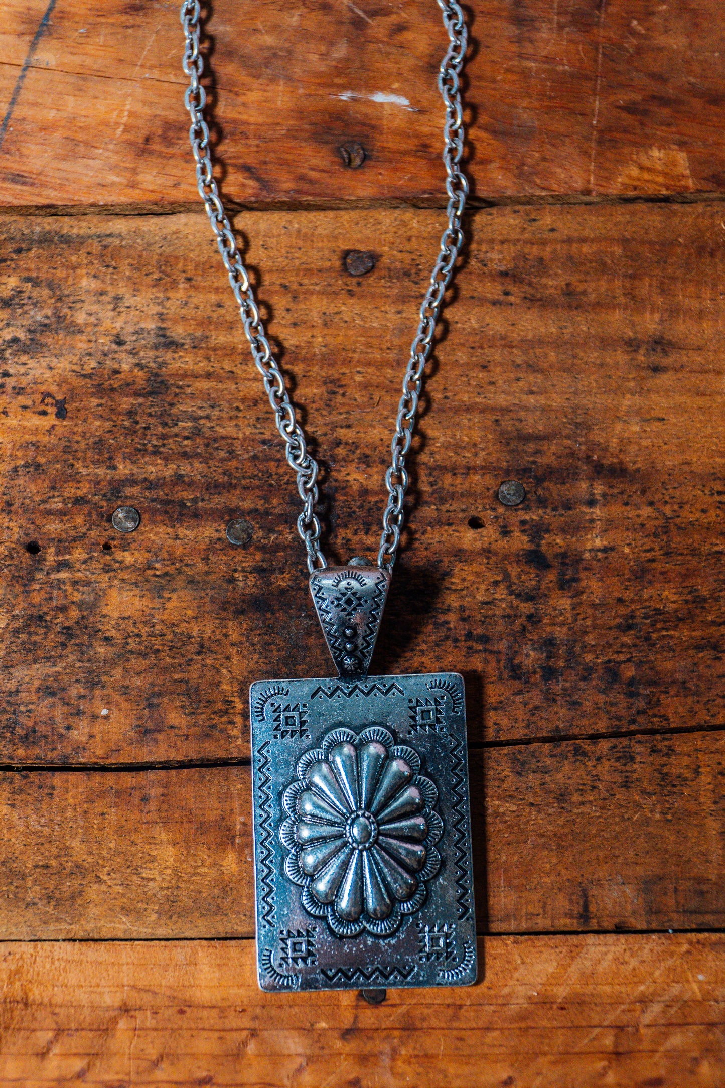 Pendant Cowgirl Necklace