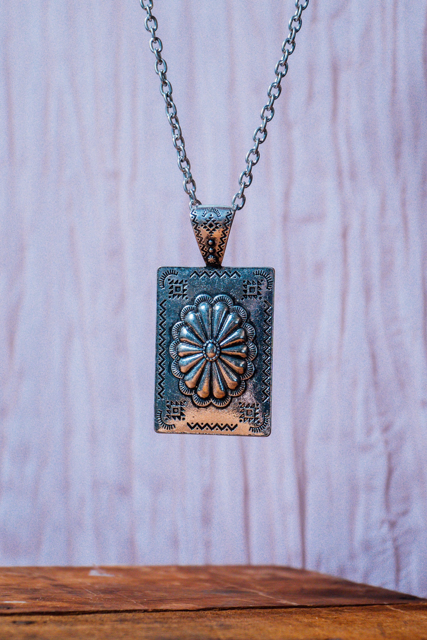 Pendant Cowgirl Necklace