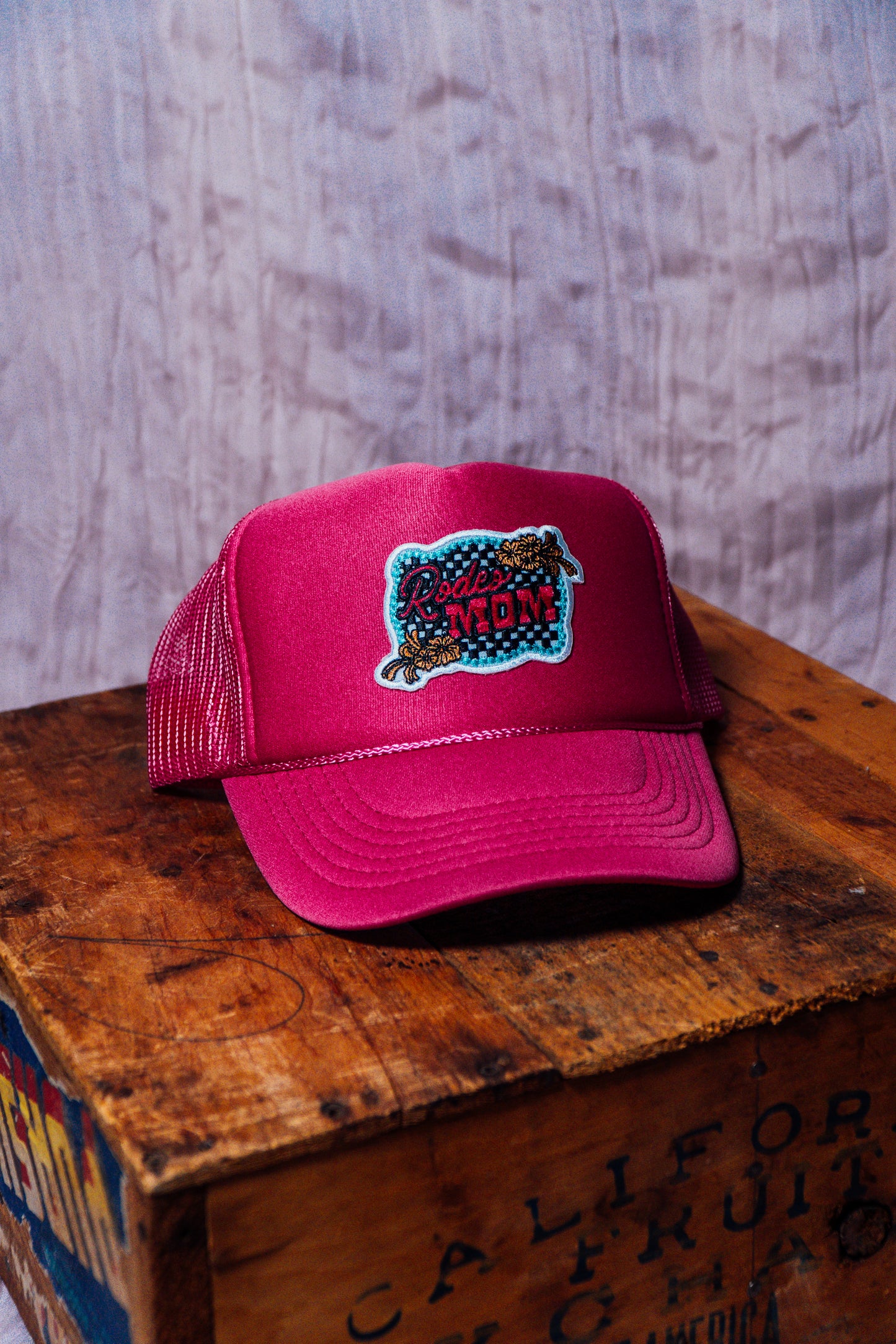 Pink Rodeo Mom Trucker Hat