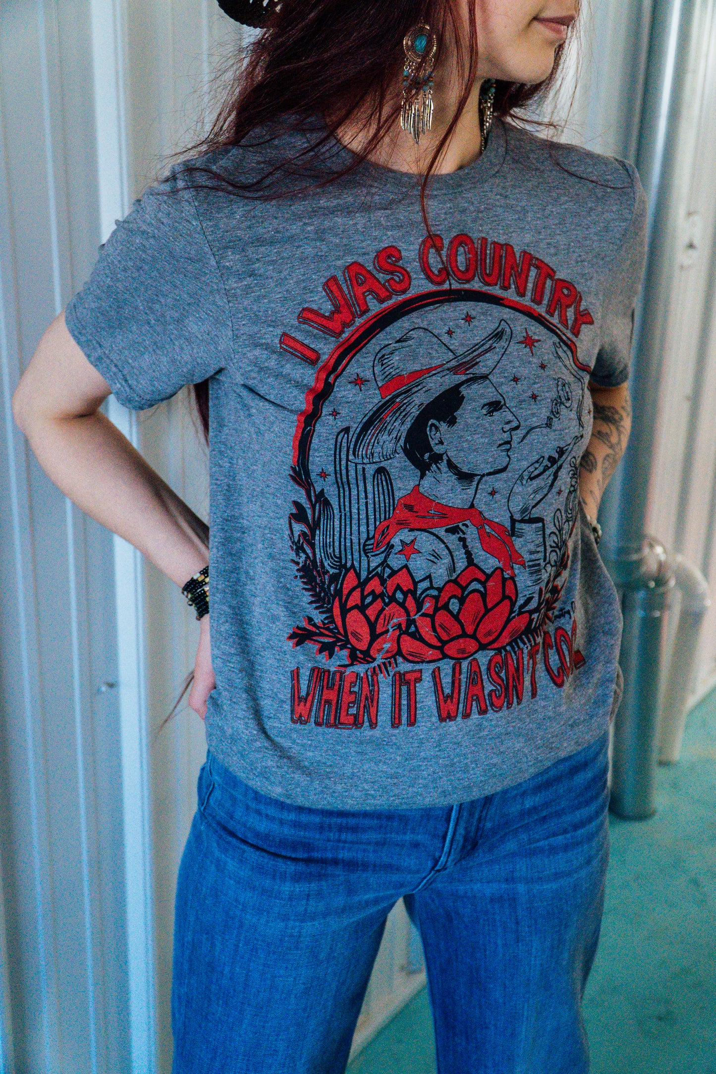 I Was Country Before It Was Cool Tee