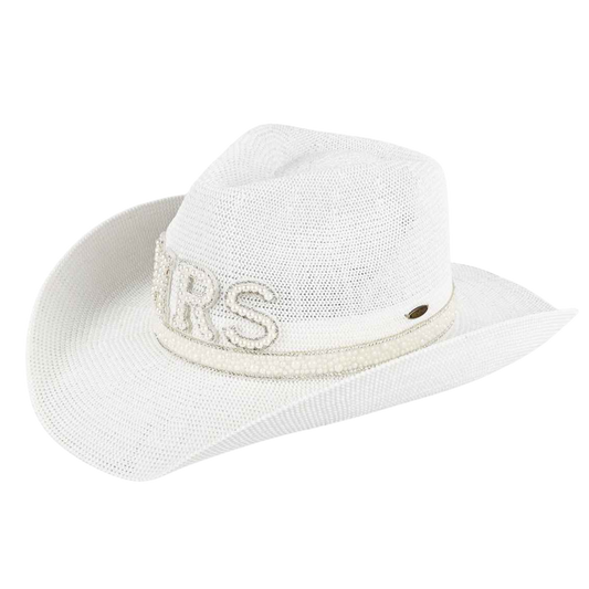 Mrs Sequin Cowgirl Hat