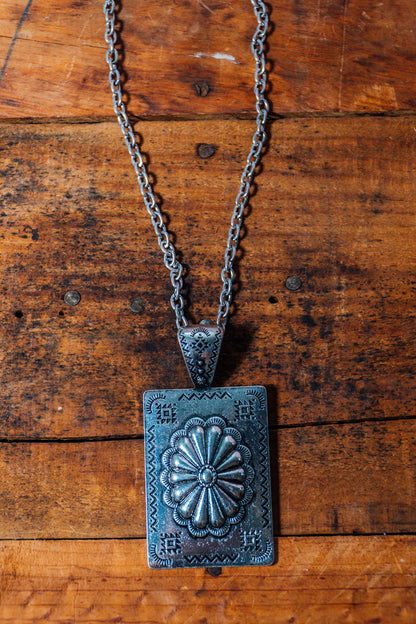 Pendant Cowgirl Necklace