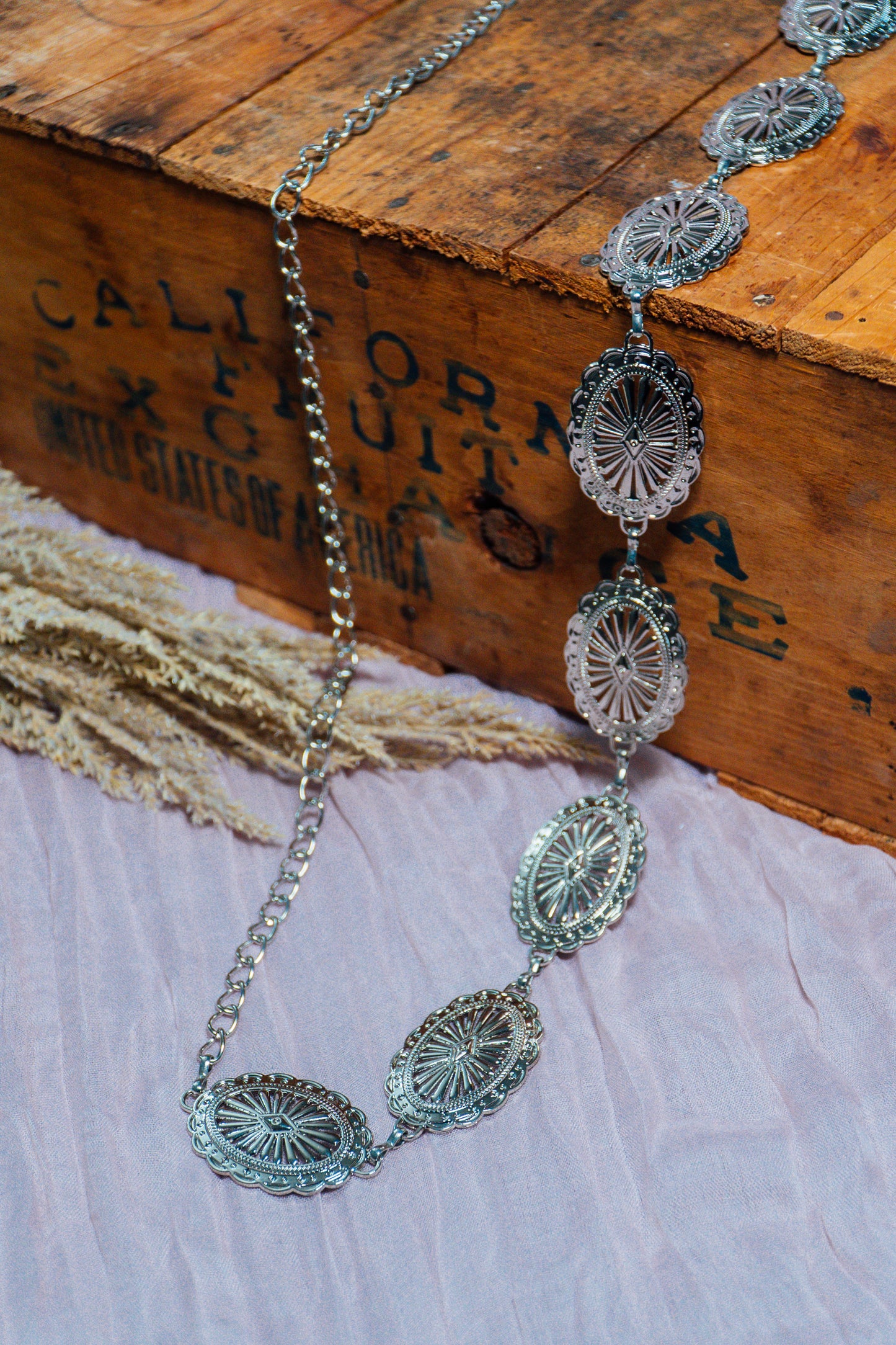Silver Chain Belt