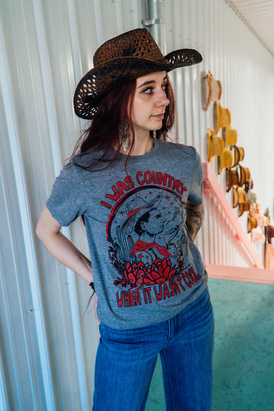 I Was Country Before It Was Cool Tee